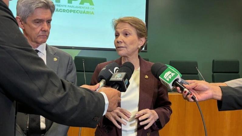 Renan e Tereza Cristina defendem ajuste para quitar dívida rural