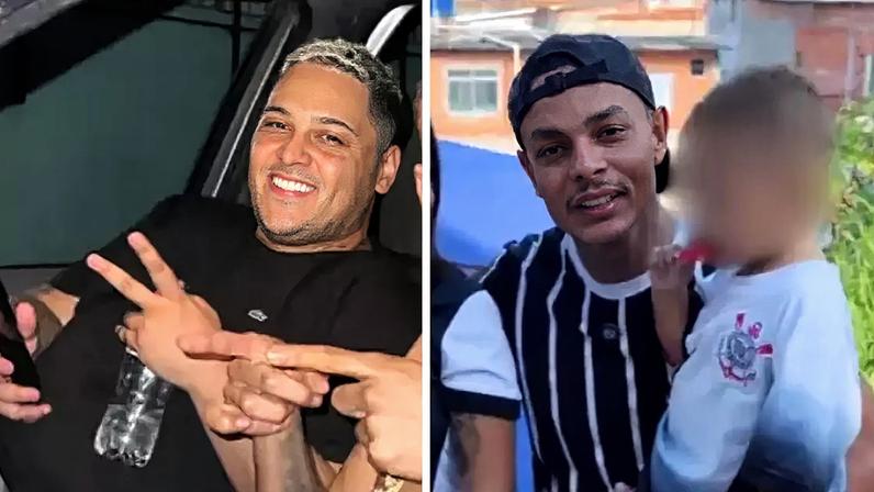 MC Ryan (à esquerda) e o influenciador Chrys Dias (à direita) foram alvos de operação da PF