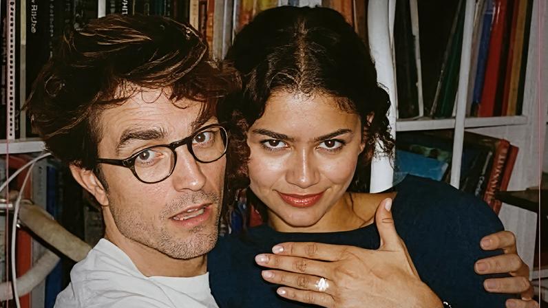Pôster de "The Drama", com Zendaya e Robert Pettinson