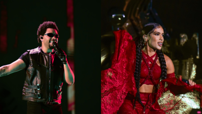The Weeknd e Anitta apresentam música inédita em show no Rio