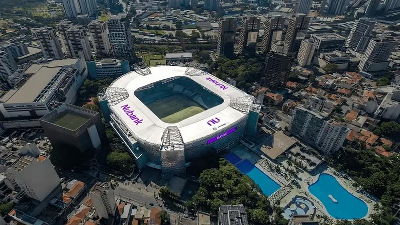 Estádio do Palmeiras levará nome do Nubank — Foto: Reprodução