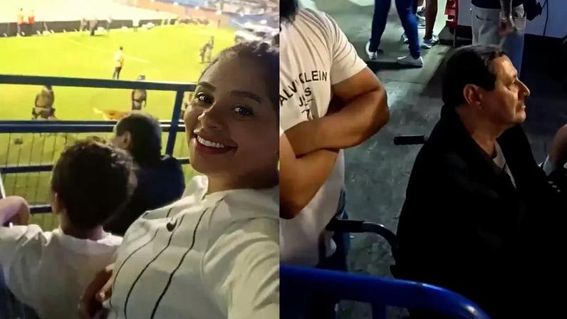 Filha reclama falta de acessibilidade para pai cadeirante em Barra x Corinthians