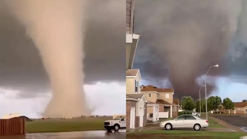 Tornado em Oklahoma destrói casas e arranca postes, segundo vídeos