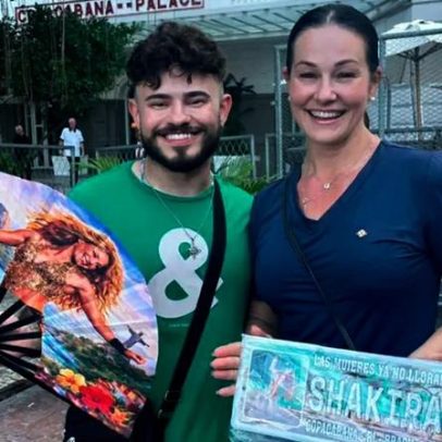 Fã faz maratona de 2 dias para ver Shakira no Rio de Janeiro