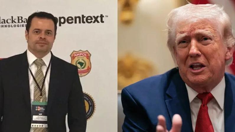 Governo Trump manda delegado da PF que ajudou ICE a prender Ramagem deixar EUA