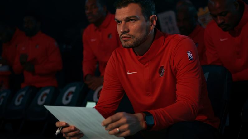 Tiago Splitter, do Portland, é o primeiro técnico brasileiro nos playoffs