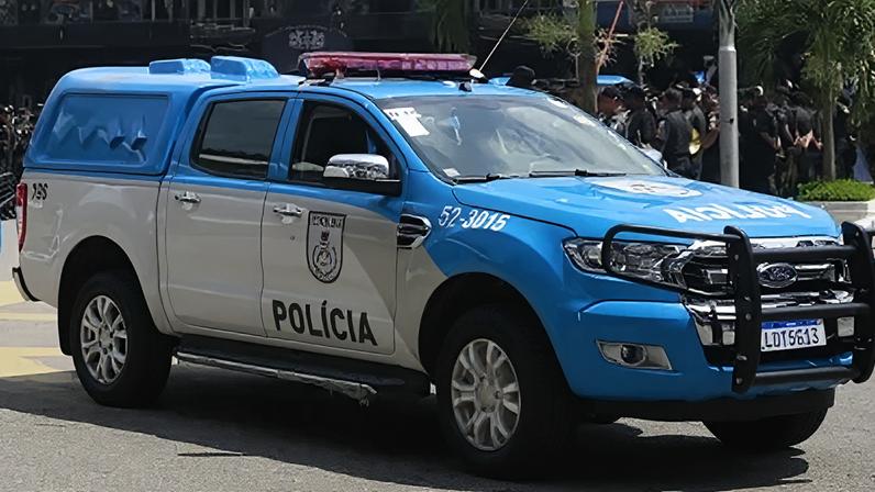 Viatura da Polícia Militar do Rio