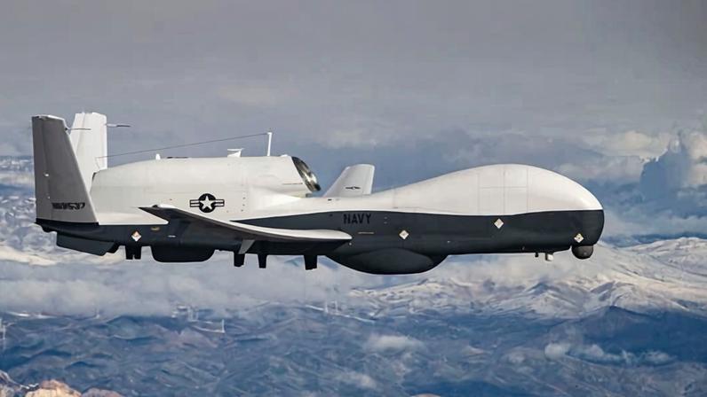 Drone militar americano de R$ 1 bilhão desaparece após emergência sobre Estreito de Ormuz; entenda — Foto: Reprodução: Northrop Grumman
