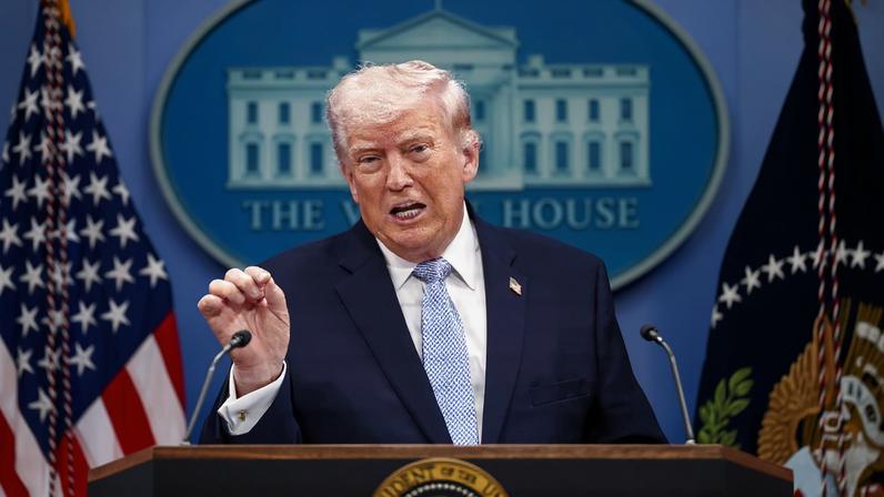 O presidente dos EUA, Donald Trump. (Foto: Jim Lo Scalzo/EFE/EPA)