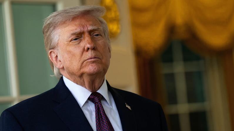 O presidente dos EUA, Donald Trump. (Foto: SALWAN GEORGES/EFE/EPA/POOL)