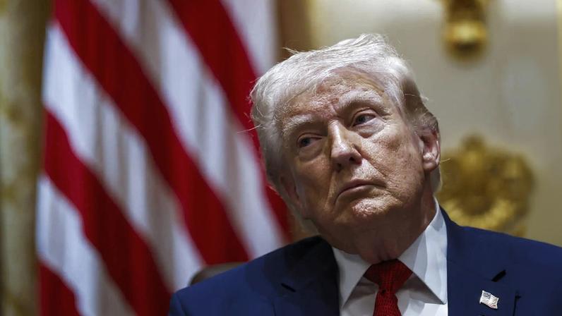 O presidente dos EUA, Donald Trump, voltou a mencionar urânio enriquecido no Irã (Foto: Will Oliver/EFE/EPA/Pool)