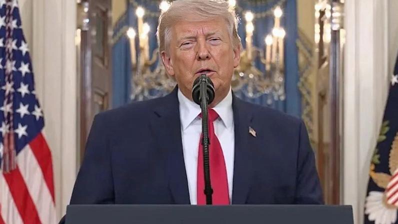 O presidente dos EUA, Donald Trump (foto) fez um pronunciamento à nação na 4ª feira (1º.abr.2026)