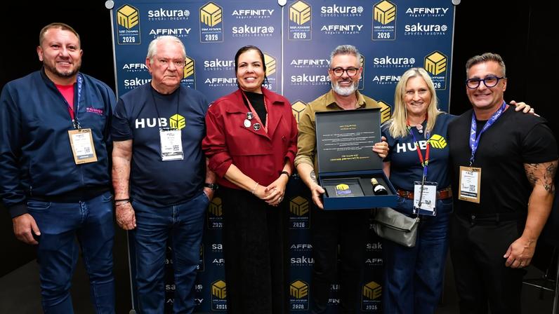 O secretário de Estado de Cultura e Turismo, Leônidas Oliveira, recebeu o prêmio durante a feira WTM Latin America