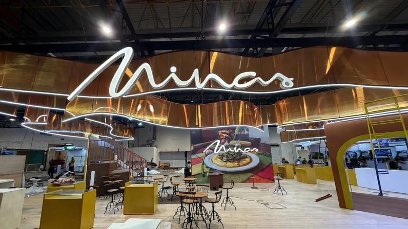 O estande de Minas Gerais na WTM Latin America 2026
