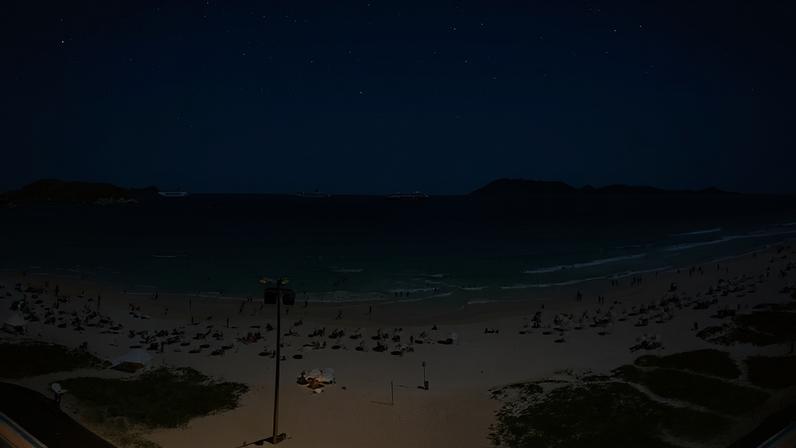 Praia do Forte é cartão-postal de Cabo Frio. Imagem de arquivo