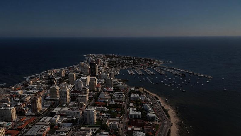 Vista da Península, em Punta del Este