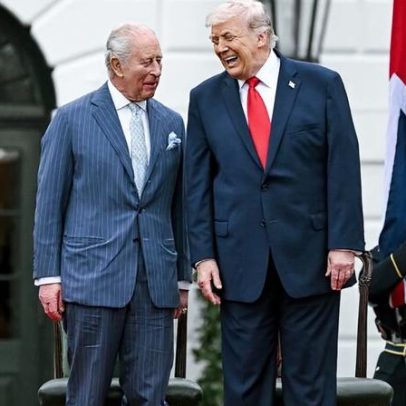 Casa Branca chama Trump e Charles de '2 reis' em postagem