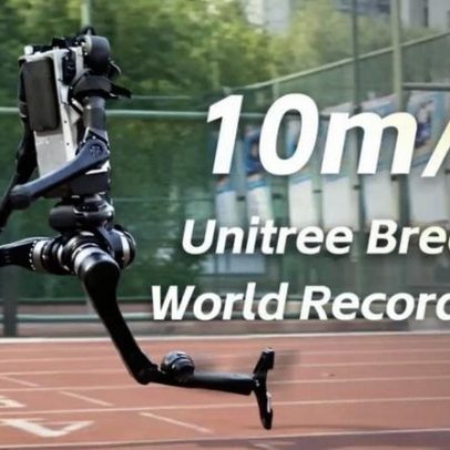 Robô chinês atinge velocidade próxima ao recorde de Usain Bolt