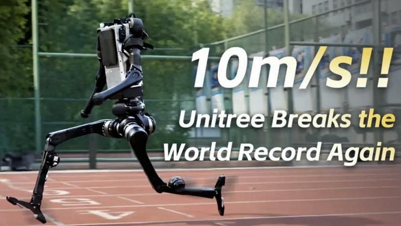 Robô chinês atinge velocidade próxima ao recorde de Usain Bolt