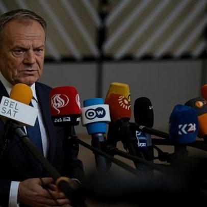 Tusk afirma empresa de criptomoedas ligada à Rússia apoiou Nawrocki na campanha
