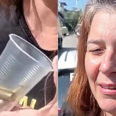 Desespero de irmã ao pegar cápsula de bala disparada contra comerciante morto no Rio