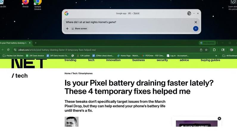 Screenshot by Artie Beaty/ZDNET