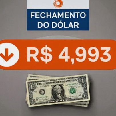 Dólar fica abaixo de R$5 e bolsa renova recorde