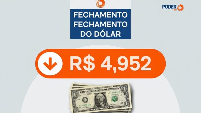 Dólar fecha em R$4,952 com queda de 4,48% no mês; Bitcoin avança 12%