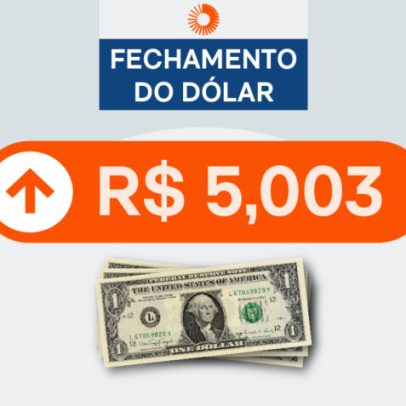 Dólar volta a R$5 e Ibovespa cai abaixo de 192 mil pontos