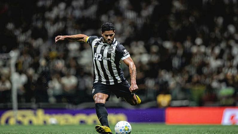 Hulk durante partida do Atlético-MG válida pelo Brasileirão (Foto: Pedro Souza/Atlético)