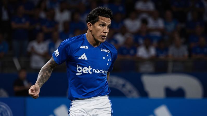 Lucas Romero marcou em Cruzeiro x Grêmio (Foto: Gustavo Aleixo/Cruzeiro)