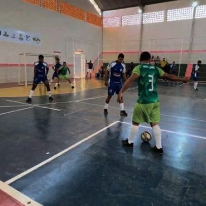 Resultados dos jogos de ida das quartas de final da Copa Inter TV de Futsal