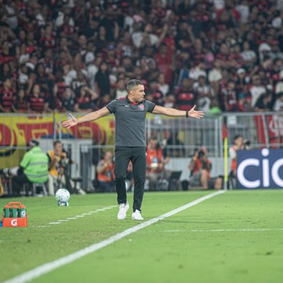 Jair Ventura critica VAR em Flamengo x Vitória e mantém esperança no Barradão