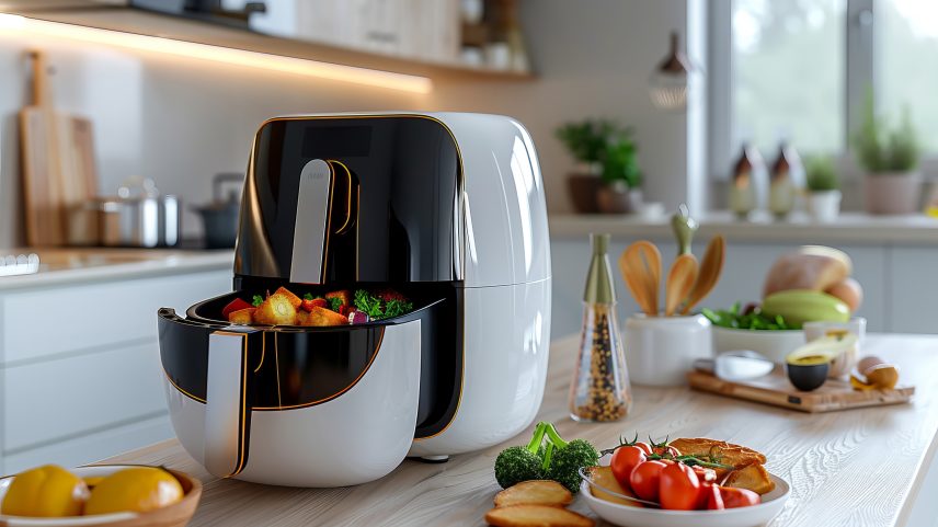 A air fryer pode ser um método de preparo saudável por usar bem menos óleo — Foto: Reprodução/Freepik