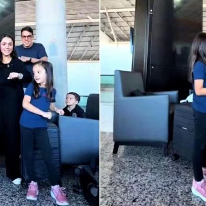 Pais surpreendem filha com viagem à Disney; reação viraliza