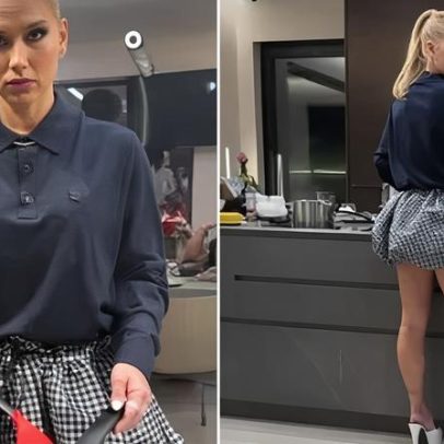 Virginia faz jantar especial na mansão de Vini Jr. em Madrid