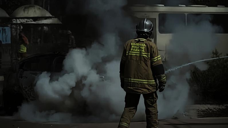 Não houve feridos, e os danos registrados foram exclusivamente materiais