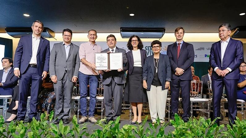 Cerimônia em Teresina do novo repasse ao Programa Floresta Viva