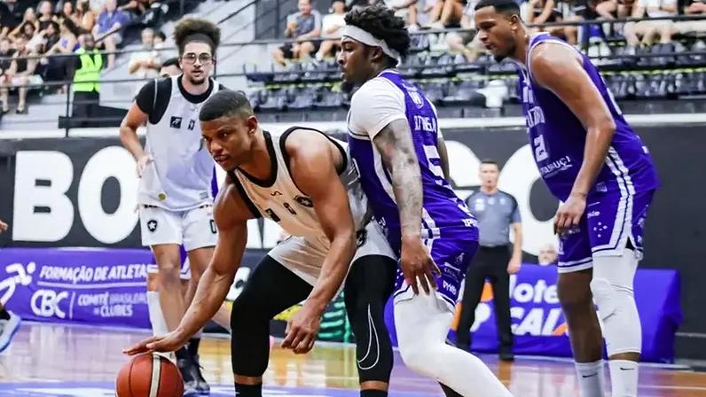 Botafogo x Cruzeiro pelo NBB 2025/2026 (Foto: Wallace Lima/BFR)
