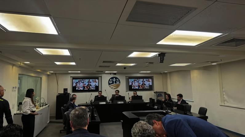 Julgamento no STJD: auditores têm a missão de serem mais rigorosos no Brasileirão — Foto: Luiza Sá
