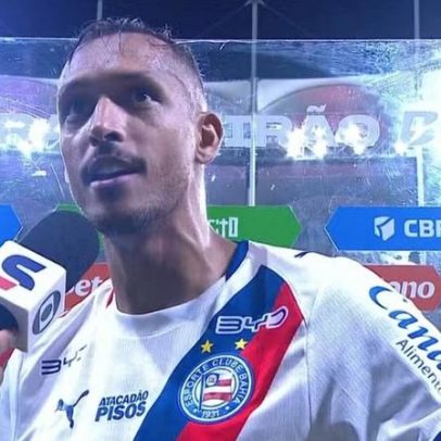 Zagueiro do Bahia critica arbitragem após derrota para o Palmeiras