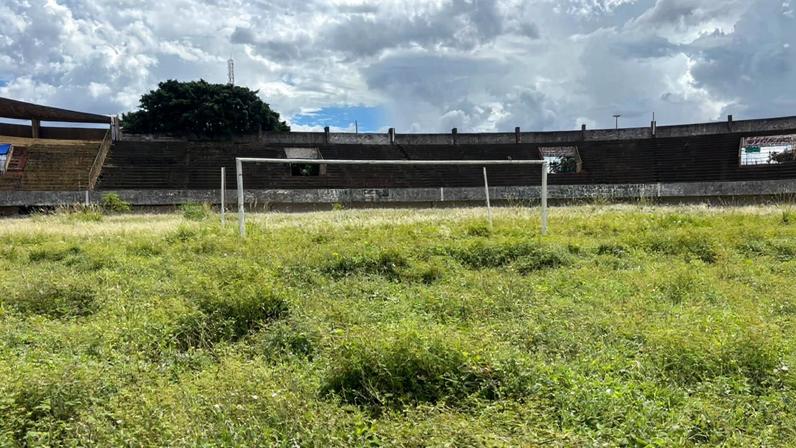 Imagens de drone do Morenão em março de 2026