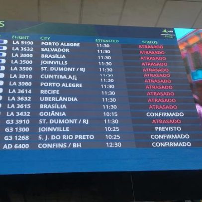 Voos em Congonhas e Guarulhos são retomados após falha no controle de tráfego