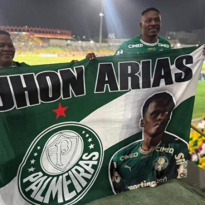 Jhon Arias relembra bastidores com a família na Colômbia durante o Palmeiras