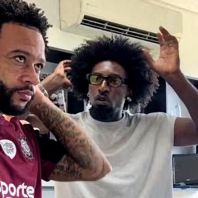 Cabeleireiro indicado por Hugo Souza corta cabelo de Memphis e viraliza