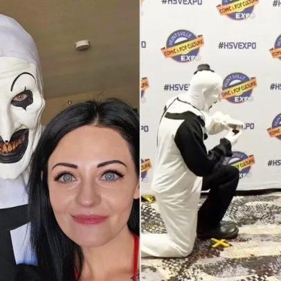Ator de Terrifier surpreende ao pedir namorada em casamento como personagem