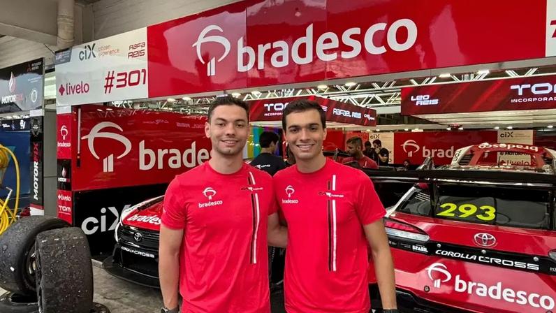 Irmãos Rafael e Leonardo Reis competem na Stock Car