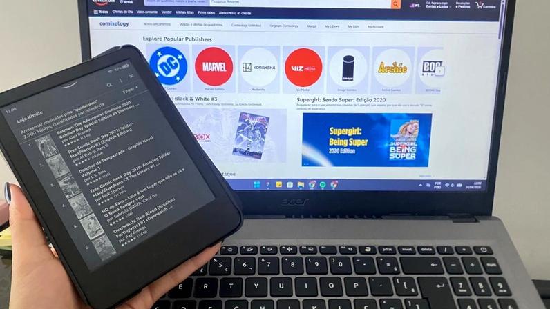 Principais sites para ler quadrinhos grátis online em 2026