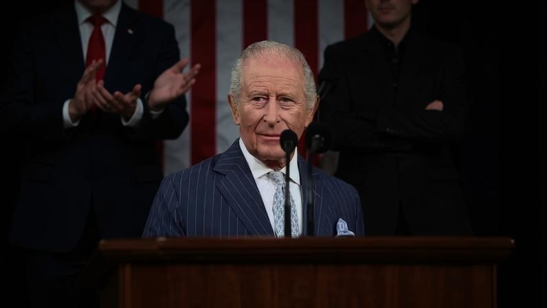 O Rei Charles discursa no Congresso; o Príncipe Harry e Meghan Markle estão na Austrália