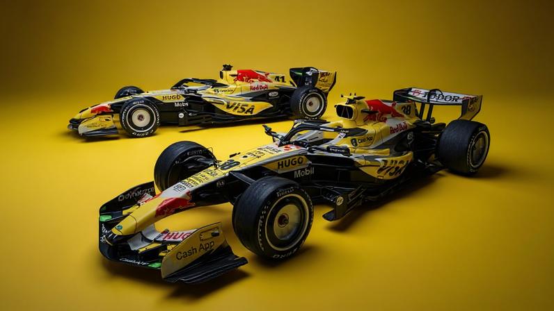 Racing Bulls revela pintura exclusiva para o GP de Miami — Foto: Divulgação